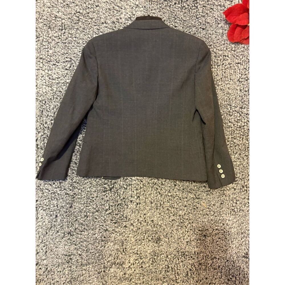Austin Reed Men's Gray Tweed Plaid Sport Coat Size 36 R Formal Overcoat